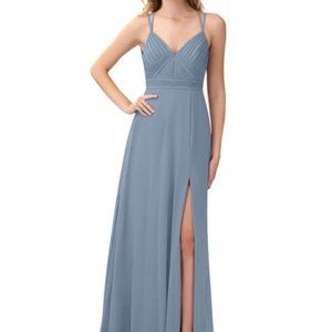 NWT Azazie Aubrey bridesmaid dress in Twilight, A6